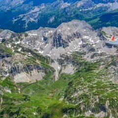 Flugwegposition um 12:26:56: Aufgenommen in der Nähe von Gemeinde Untertauern, Österreich in 2867 Meter